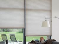 Cortinas Duette. La cortina Duette® Luxaflex® fabricada en tela 100% poliéster, posee una estructura celular de celdas tipo panal que otorgan aislación térmica y absorción acústica.