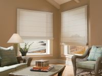 Cortinas Romanas: Descubre las Cortinas Romanas o cortinas estores  de Luxaflex, exclusiva, sin costuras, que ofrece importantes ventajas de calidad sobre las cortinas store tradicionales.