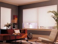 Cortinas Vignette: La Cortina Vignette®, producto exclusivo de Luxaflex®, está inspirado en la cortina Romana Store tradicional y entrega mejoras definitivas en cuanto a funcionalidad y decoración.