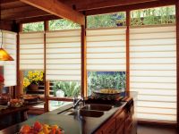 Cortinas Vignette: La Cortina Vignette®, producto exclusivo de Luxaflex®, está inspirado en la cortina Romana Store tradicional y entrega mejoras definitivas en cuanto a funcionalidad y decoración.